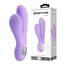 Wibrator Punktu G Canrol USB BLUE 7 Function Pretty Love Ładowany USB Niebieski | 100% ORYGINAŁ| DYSKRETNA PRZESYŁKA